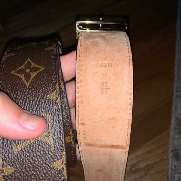 Louis Vuitton Monogram Belt. - Picture 2 of 4